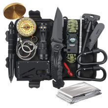 Camping SOS Tool Set Survival Kit 14 in 1 Emergency Military Survival Gear Kit ,Gifts for Men Dad Fathers Day